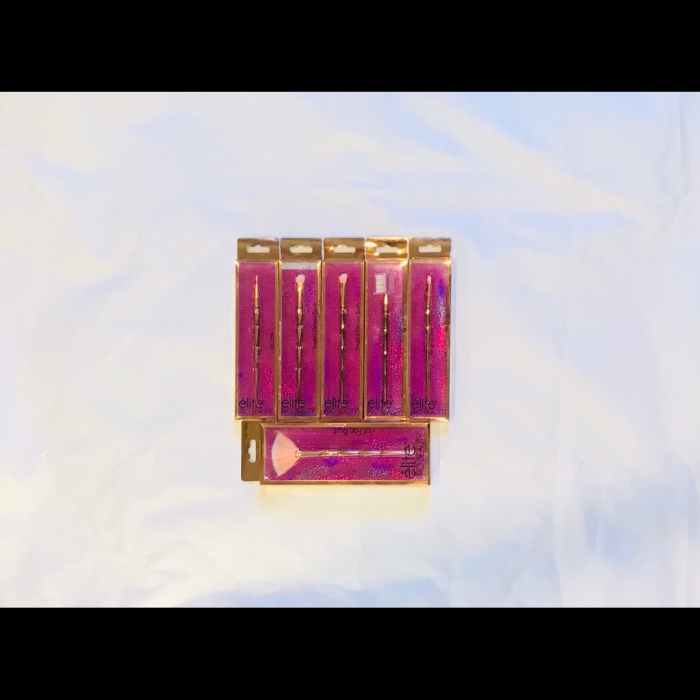 Elite pro beauty brush set